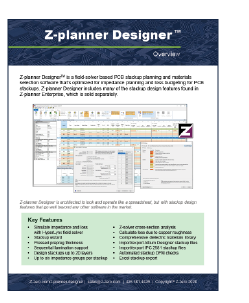 Z-planner Designer Datasheet